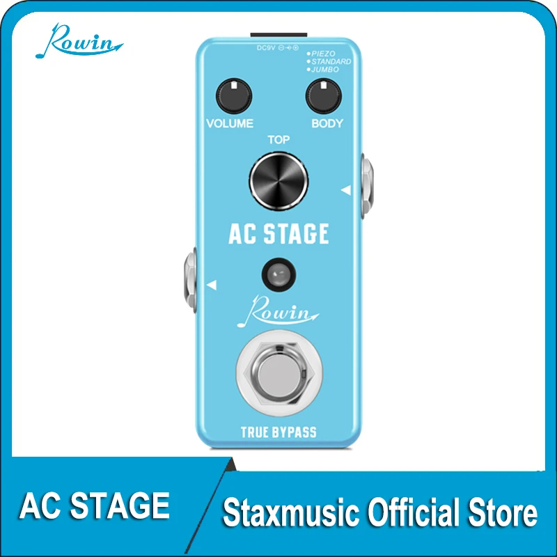 Rowin LEF-320 AC сценический эффект гитарной педали аналоговые акустические для гитар