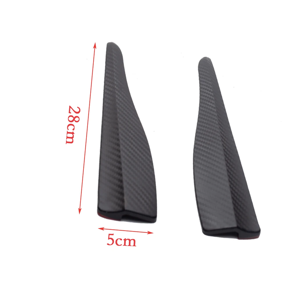 2 шт. универсальные защитные наклейки из углеродного волокна | Автомобили и