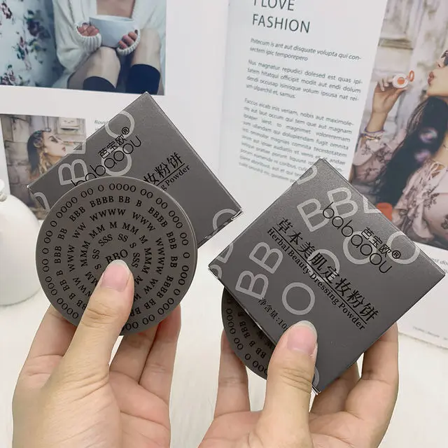 

3 color Waterproof Pressed Powder Lasting Oil Control Whitening Concealer Powder Face Contouring Makeup Tools Cosmetics for Face