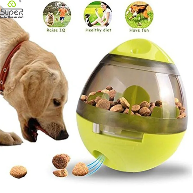

Interactive Dog Toy IQ Treat Ball Smarter Pet Toys Playing Training Tumbler Balls Ball Food Dispenser For Cats Pet Supplies