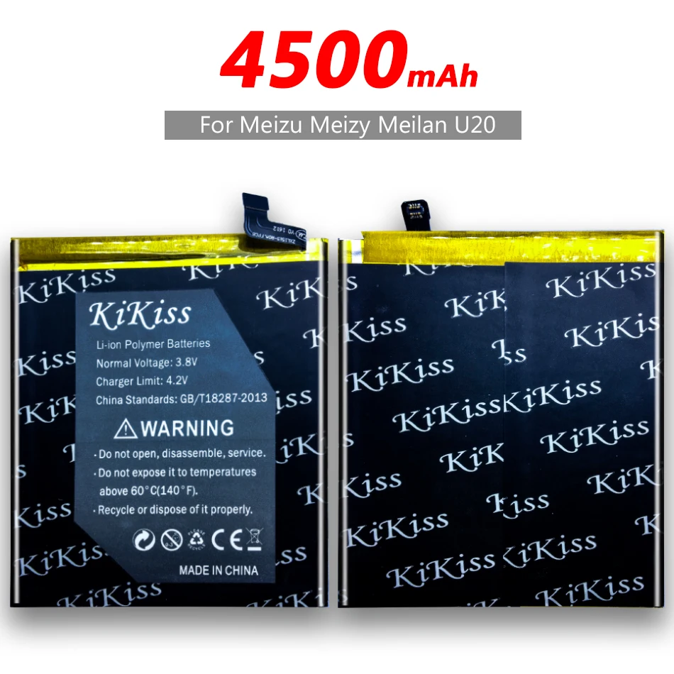 

Бесплатный инструмент 4500 мАч аккумулятор для Meizu Meizy Meilan U20 BU15 + номер отслеживания