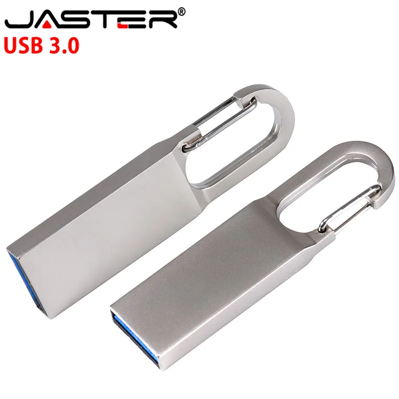 JASTER laser custom (более 10 шт. бесплатный логотип) металлический брелок USB 3 0 карта памяти