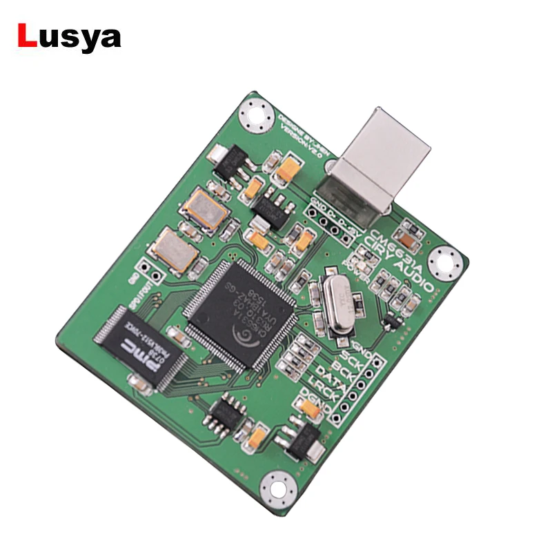 Модуль карты цифрового интерфейса CM6631A USB ЦАП плата к выходу IIS SPDIF 24 бит