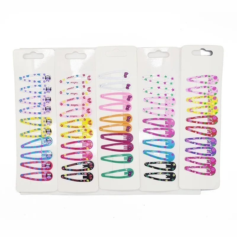 10 шт. детские заколки для волос с принтом животных | Аксессуары одежды