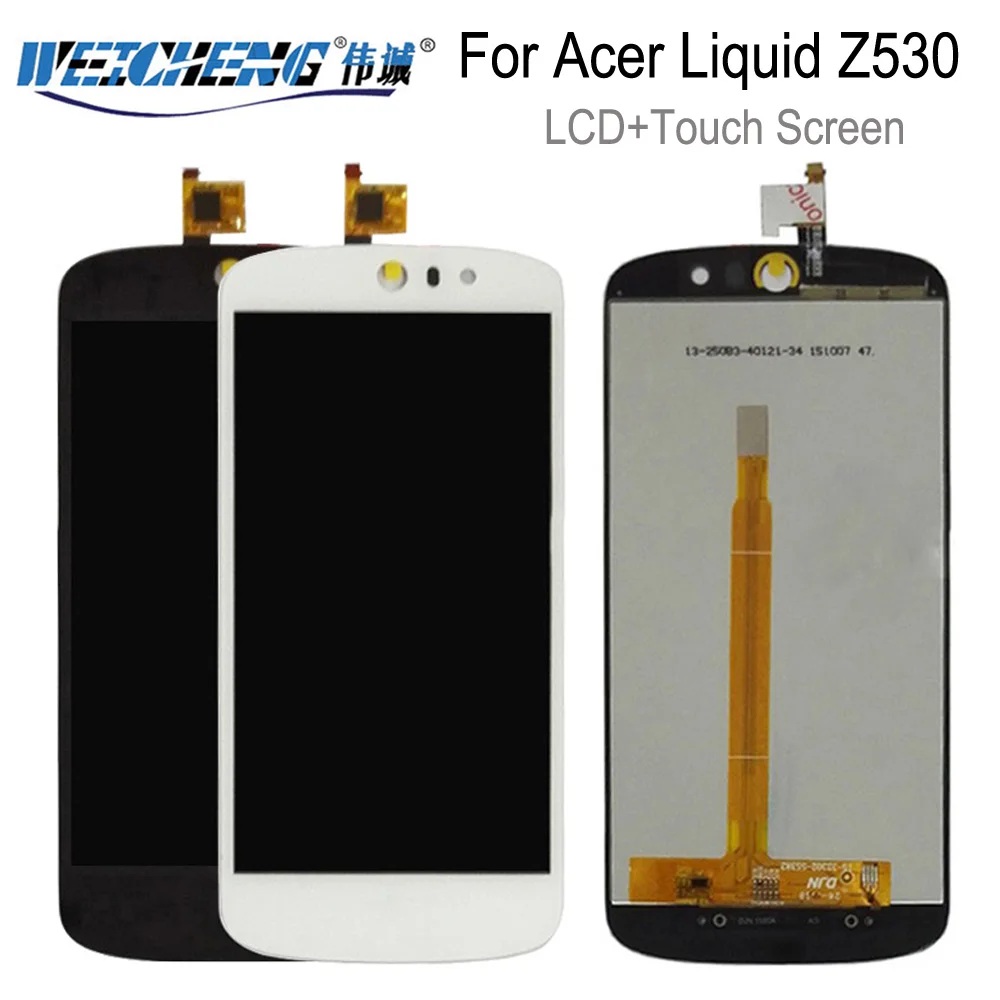 ЖК-дисплей WEICHENG для Acer Liquid Z530 + сенсорный экран в сборе замена LCD Бесплатные
