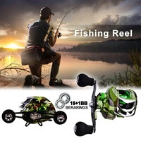 50 discounts hot 721 spinning reel 181bb leftright hand metal magnetic brake fishing casting reel for outdoor fishing