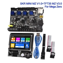 BIGTREETECH SKR MINI MZ V1.0 32Bit TFT35 MZ V3.0 Touch Screen Upgrade Kit For ANYCUBIC Mega Zero 3D Printer Parts MINI E3 Board