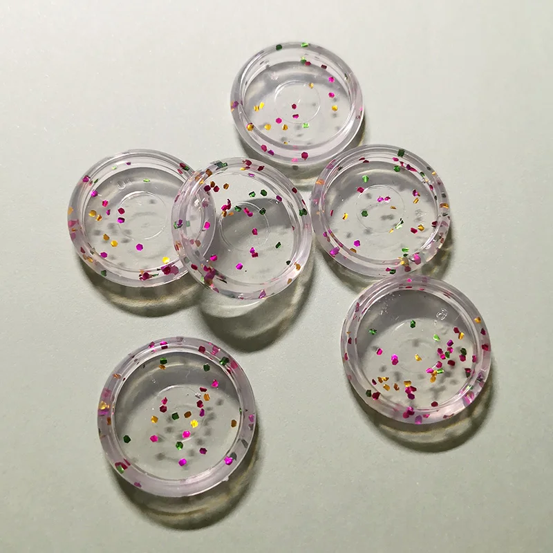 10 шт./лот 24 мм кольцо с отверстием в форме гриба многофункциональное креативное