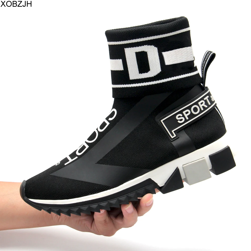 Кроссовки-носки для мужчин и женщин роскошные повседневные дизайнерские модные