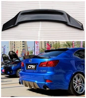 fits for lexus is is250 is300 is350 2006 2007 2008 2009 2010 2011 2012high quality carbon fiber car rear trunk lip spoiler wing