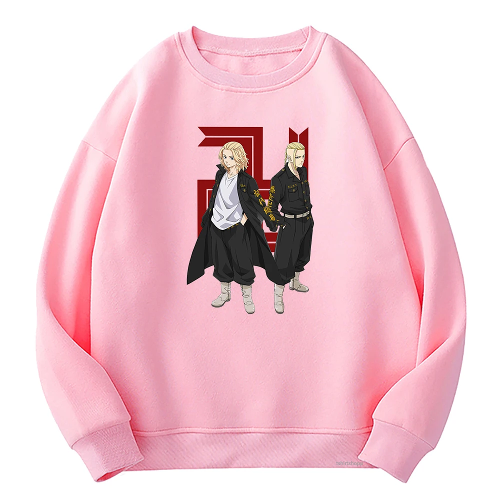 

Manjiro Sano Hoodie Women Anime Casual Tokyo Revengers Oversized Hoodies Woman Manga Hoody Fleece Crew Neck Pullovers Sweatshirt