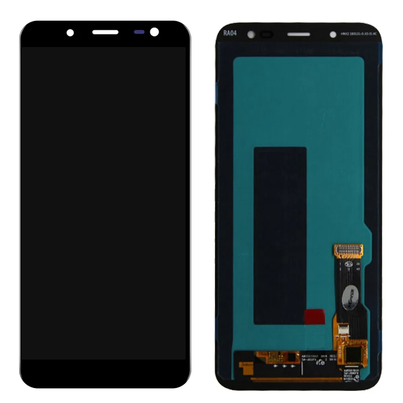 Оригинальный AMOLED для Samsung Galaxy J6 2018 ЖК-дисплей SM-J600F J600F/DS J600FN сенсорный экран с