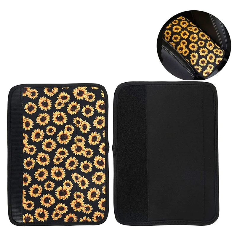 

Cars Interior Decorations Accessories Set Sunflower Car Steering Wheel Cover Seat Belt Pads Keychain 6/10/12Pcs B88