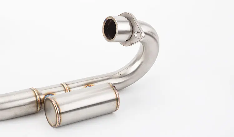 Выхлопная труба для мотоцикла передняя секция CRF150F CRF230F CRF250R Соединительная с