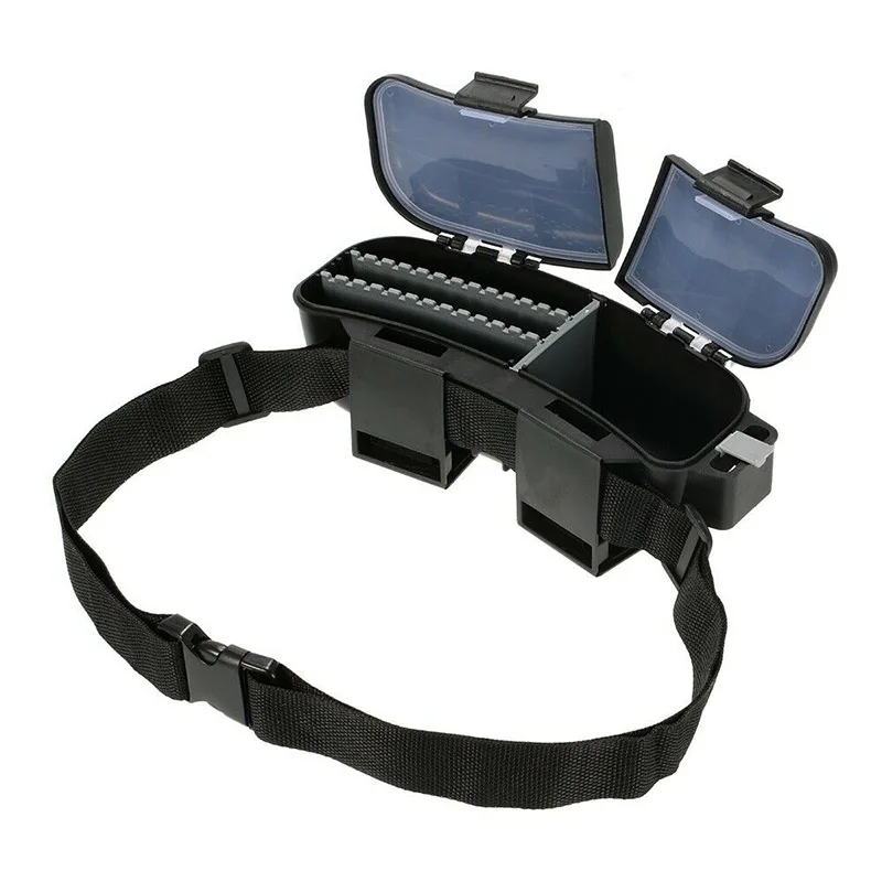 Multi-functional Fishing Tackle Box Waterproof Lure Baits Hooks Reels Waist Storage &ampT8 | Спорт и развлечения