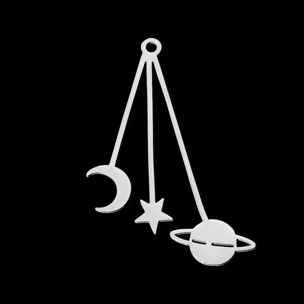 

Серьги-подвески из нержавеющей стали, 5 шт./лот, 100%