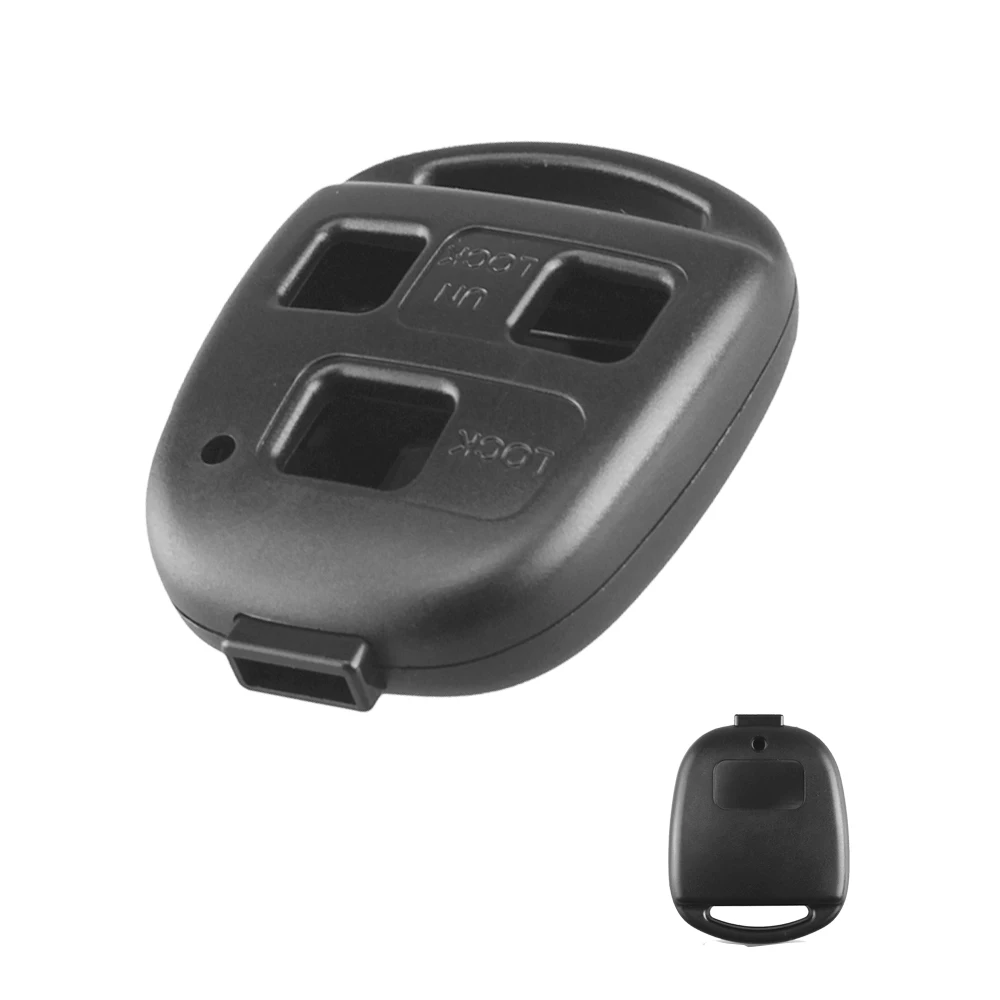 3 Кнопки OkeyTech 2/3 Кнопка авто ключ для Тойота Королла Chr Rav4 Yaris Auris ключ оболочка Брелок чехол отправка винт не включает лезвие - Количество кнопок: 3 Кнопки