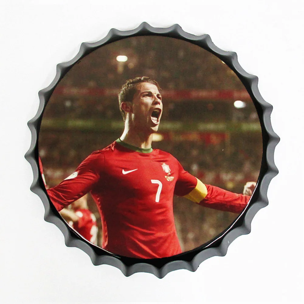 FJ0524 35cm Vintage Bottle Cap Metal Tin Signs Pub Bar Retro Wall Decor Metal Plate Home Decor Plaques Art Poster - Цвет: FJ0524