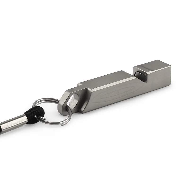 Легкий спасательный свисток из титанового сплава экстренный для выживания