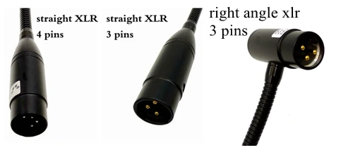 12V 1W 4 PIN XLR Сделано в Китае светодиодный светильник