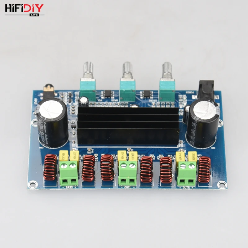 Плата цифрового усилителя TPA3116D2 Bluetooth 5 0 громкость 2 1 каналов стерео класс D 50 Вт * +