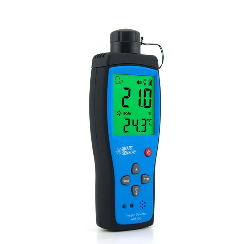 AR8100 монитор качества воздуха газовый измеритель O2 Датчик температуры кислорода
