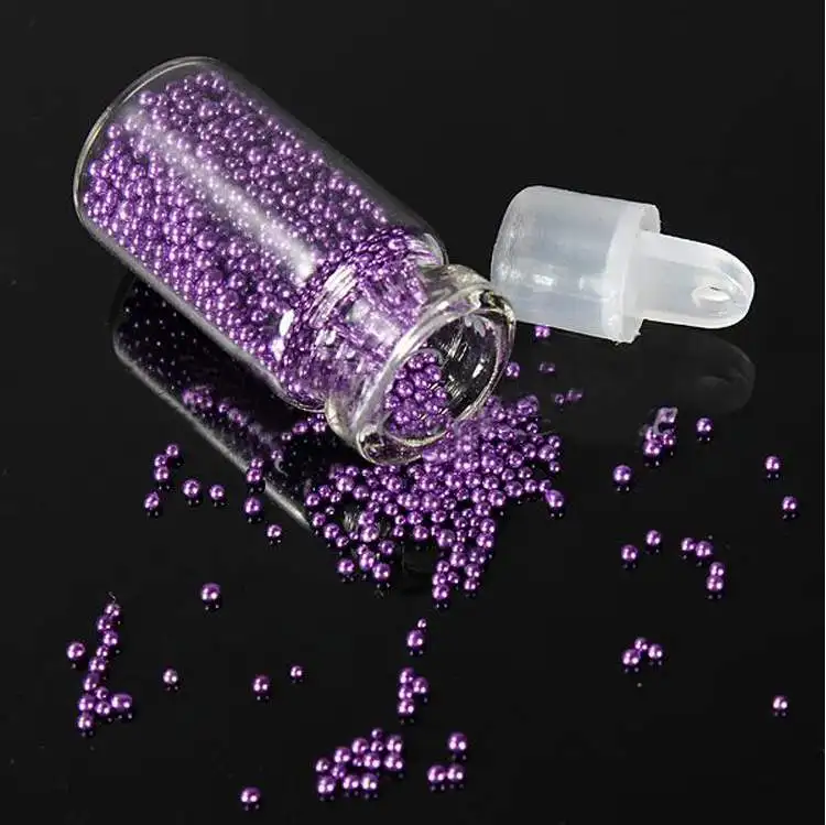 12 шт./компл. бутылок ногтей искусство икры блестящие шарики для украшения ваших