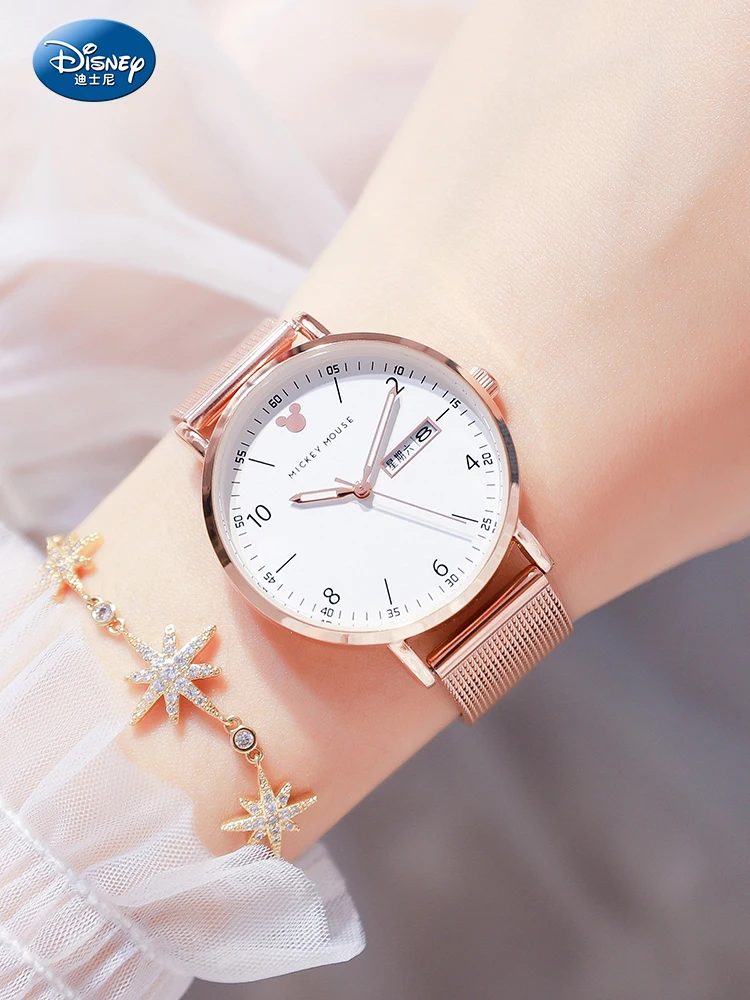 

Часы женские механические светящиеся, с календарем, водостойкие