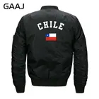 Куртка GAAJ мужская с принтом флага Чили, парка 6XL, 7XL, 8XL, зимняя брендовая одежда армейского зеленого цвета, модная повседневная куртка-бомбер, верхняя одежда