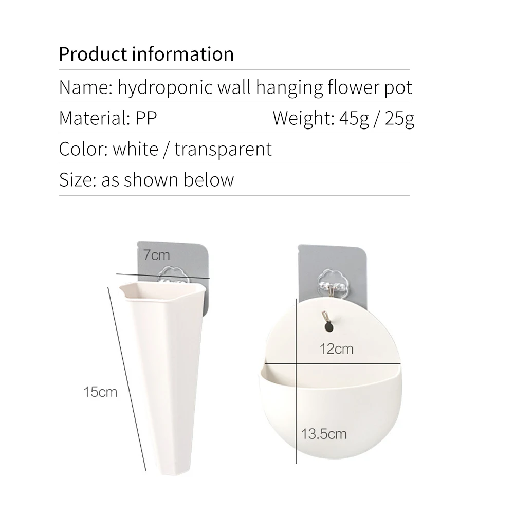 1 шт. Новые товары для домашнего сада пластиковый цветочный горшок дома подвесная