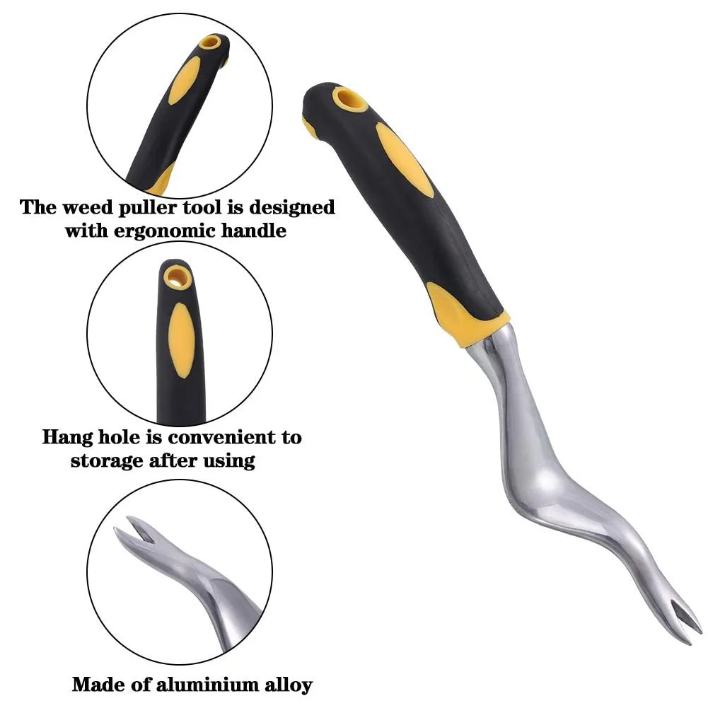 

Hand Tool Garden Weeder Tool Stainless Steel Home Garden Manual Weeds Pulling Soil Loosening Manual Weeding Gardening Tool
