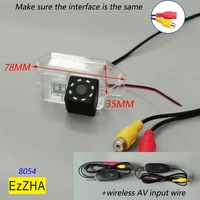 ezzha hd wireless 4 8 12 led night ccd car rear view camera for mitsubishi eclipse lancer 8 9 10lancer exlancer evoevolut car