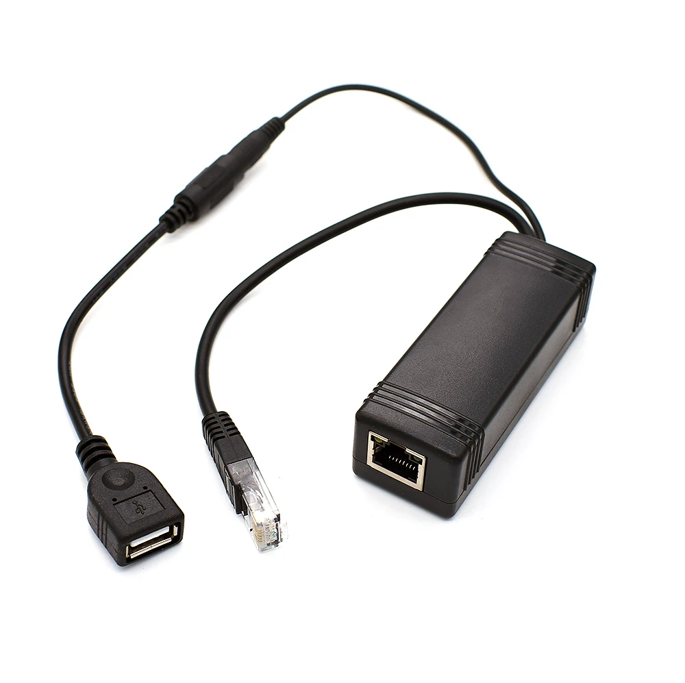 Разветвитель PoE IEEE802.3af 5 В 12 стандартный USB-кабель постоянного тока для IP-камеры CCTV
