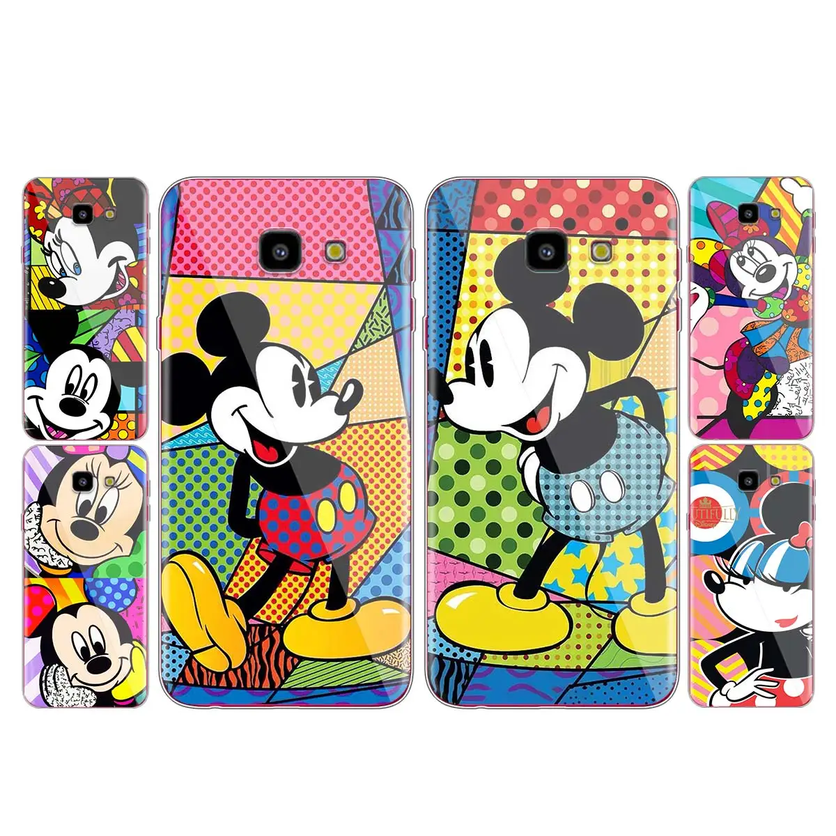 

Color Disney Mickey for Samsung Galaxy J2 J3 J4 Core J5 J6 J7 J8 Prime duo Plus 2018 2017 Soft Transparent Phone Cover