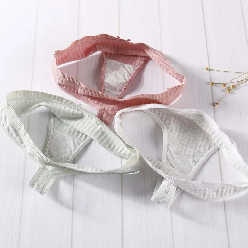 Женские трусики хлопковые нижнее белье женское сексуальное стринги трусы для