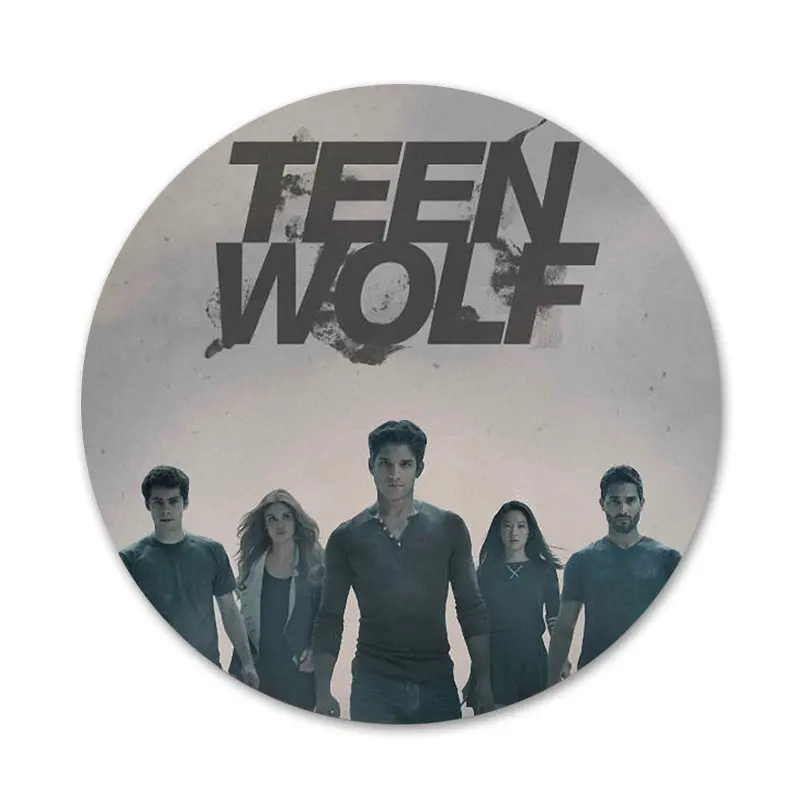 Подростковый волк Stilinski значки металлические для фотографий |