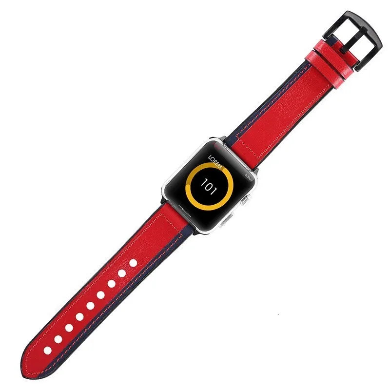 Кожаный силиконовый ремешок для apple watch 44 мм серия 4 3 2 1 ремешок для iwatch 38 мм 42 мм браслет умные аксессуары замена запястья