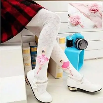 2020 летние розовые белые балетные колготки для маленьких девочек цветочные