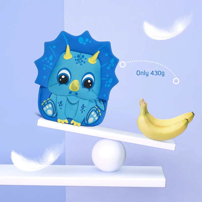 Cocomilo kids bag 3-5 years Cartoon Animal pattern Children Backpacks Dinosaur kindergarten Schoolbag Unicorn