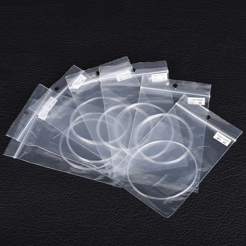 Нейлоновая прозрачная рыболовная леска высокого качества 9 футов 0X-6X коническая