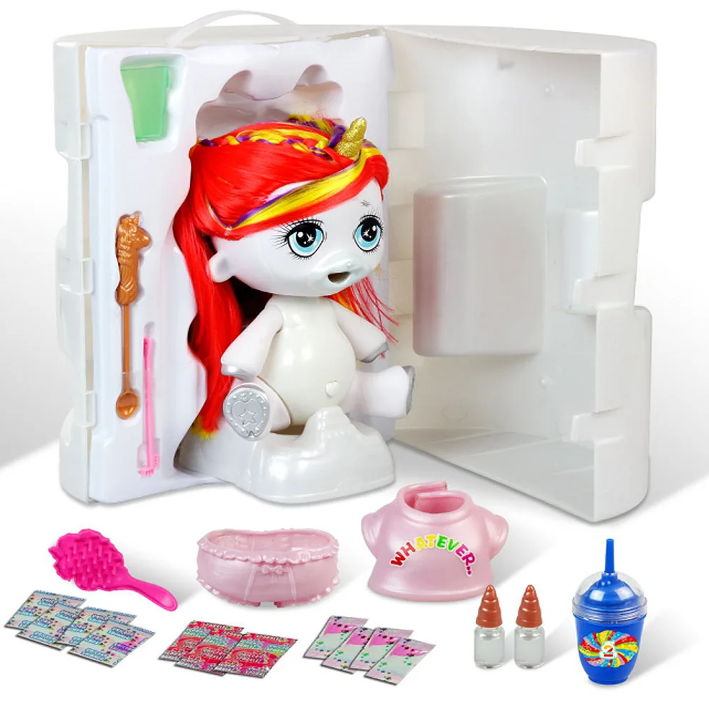31 см Poopsie Slime Единорог Плюется слизи кукла игрушки одежда мягкие животных хобби