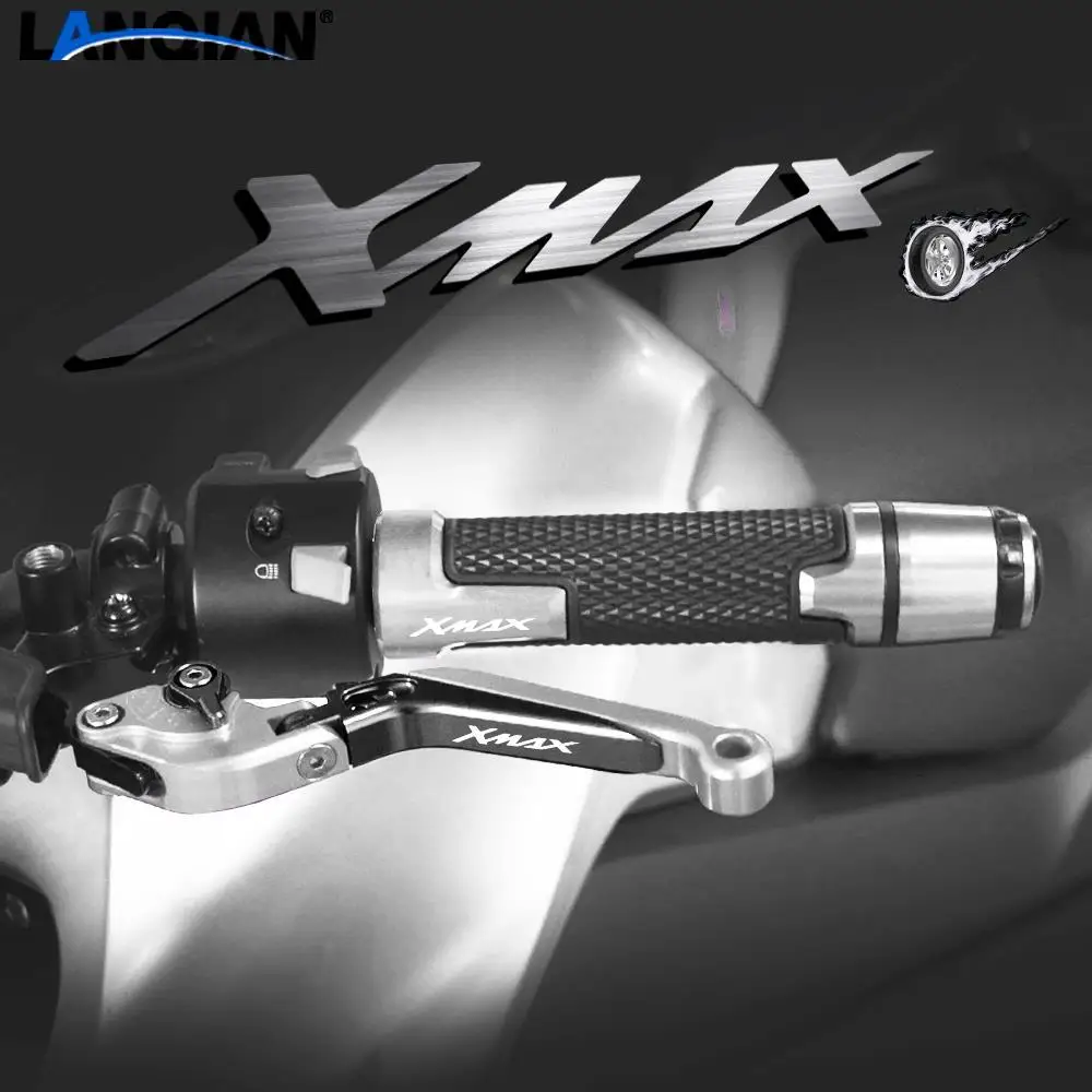 

For Yamaha XMAX 125 200 250 300 400 Motorcycle Aluminum Brake Clutch Lever Handle Grips XMAX125 XMAX200 XMAX250 XMAX400 XMAX300