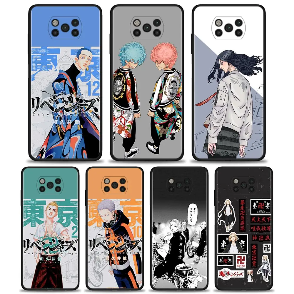 

Tokyo Revengers Anime Silicone Soft Pnone Case For Xiaomi Mi Poco X3 NFC Pocophone F1 M3 Pro 5G F3 Back Cover Fundas Housing