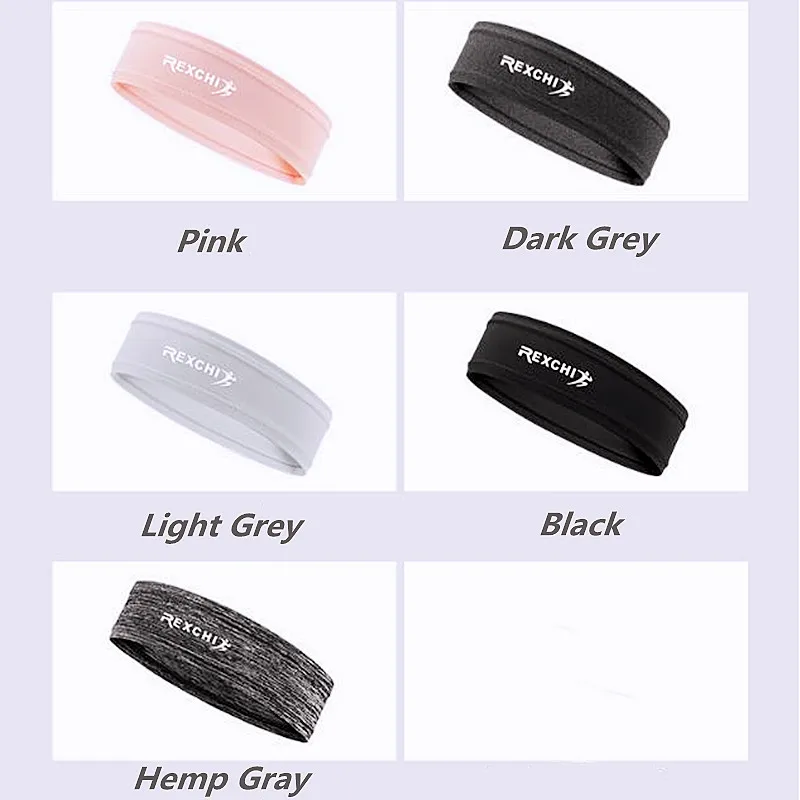 Дышащая быстросохнущая спортивная повязка на голову поглощающая пот для бега