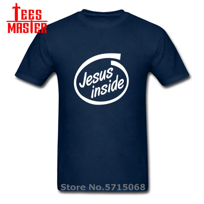 Мужская футболка с надписью Jesus Inside Circle Faith Christ религиозная для христианина God is Love