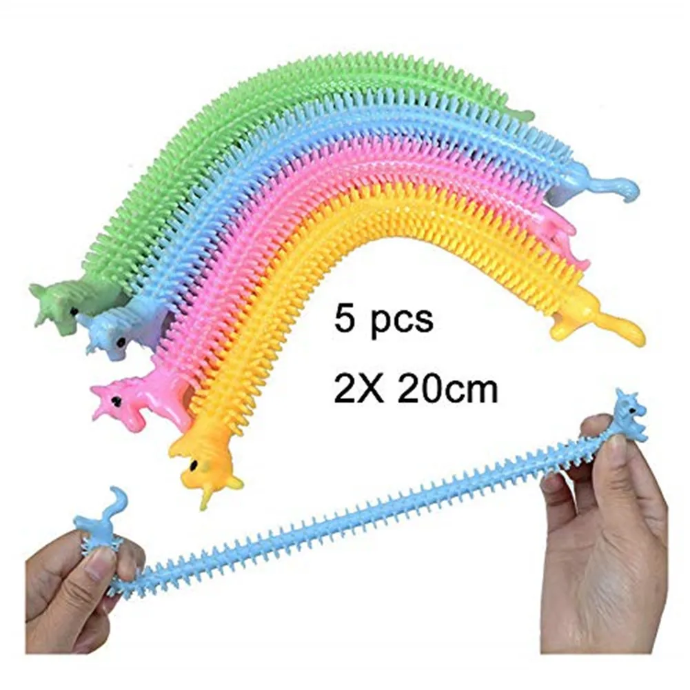 

Children's Decompression Sensory Fidget Toys Pull Noodles To Relieve Stress Educational Squeeze Fidget Kids Toys
