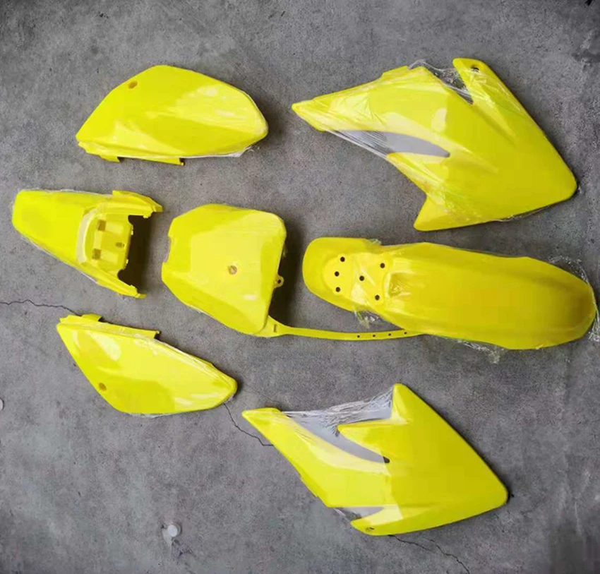 

Motorcycle Mudguards Panels Plastics Fairing Fender Body Cover Kits Fit Honda CRF70 150cc 160cc 200cc PIT Dirt Bike Accessories
