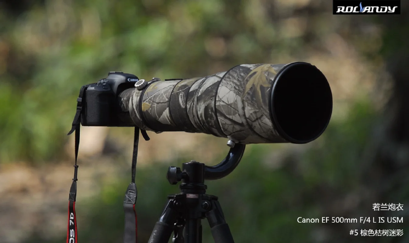 ROLANPRO нейлоновая водонепроницаемая крышка объектива для Canon EF 500 мм f/4 L IS USM