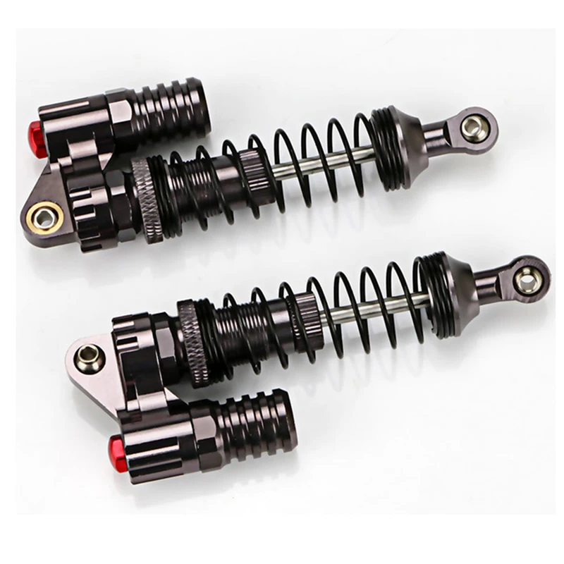 

4Pcs Aluminium Alloy 90Mm Absorber Shocks For 1/10 Scale Rc Rock Crawlers Axial Scx10 D90 Truck