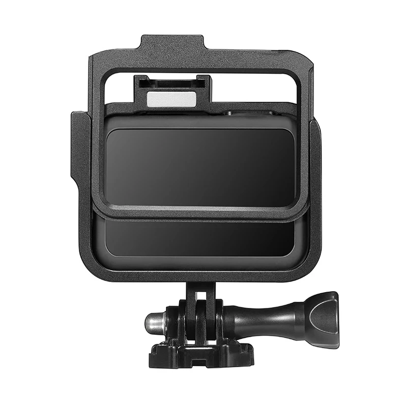 Защитный чехол Vlogging Cage для GoPro Hero 8 с черным креплением для микрофона Vlog Cage корпус Корпус рамка чехол для холодного башмака